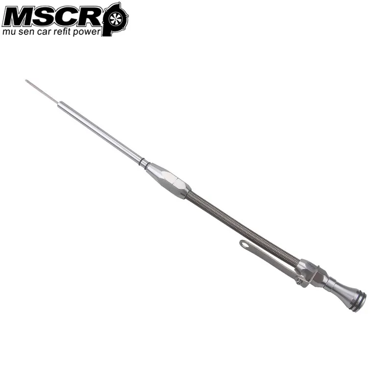 Chevy S.b 80 and Later Engine Oil Dipstick Stainless Steel 