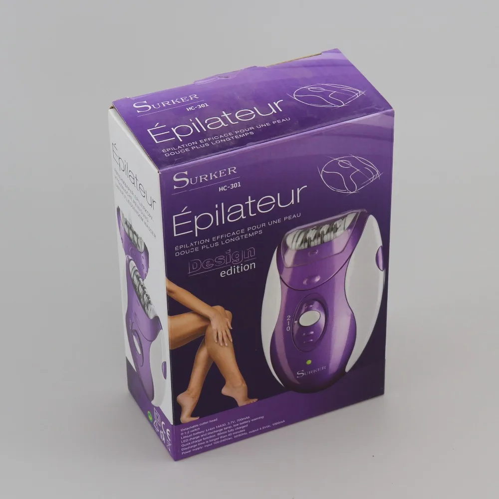 

100-240v rechargeable women epilator female epilator electric face remover hair removal facial depilation legs body depilatory