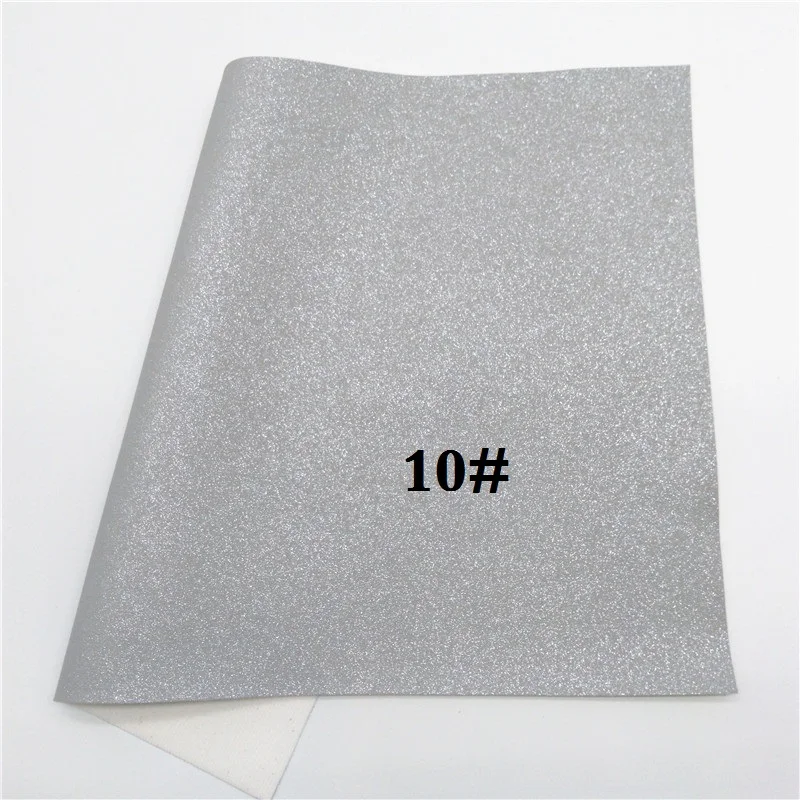10 Glitterwishcome 21X29 см А4 Размер сказочная пыль микро блестящая кожа, блестящая искусственная кожа ткань, синтетическая кожа для бантов, GM489A - Цвет: 10