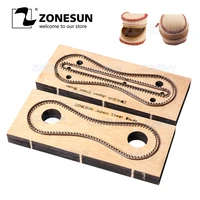 zonesun baseball custom leather cutting die handicraft tool coin purse punching coin pouch cutter mold diy paper laser die cuts