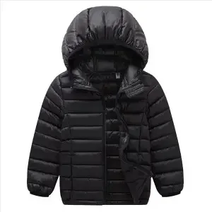Легкое пуховое пальто для детей ростом 80 165 см зимняя куртка мальчиков Детский