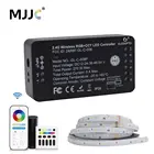 Пульт управления светодиодной лентой RGB CCT Pro, 2,4 ГГц, управление голосом, работает с приложением Tuya SmartThings