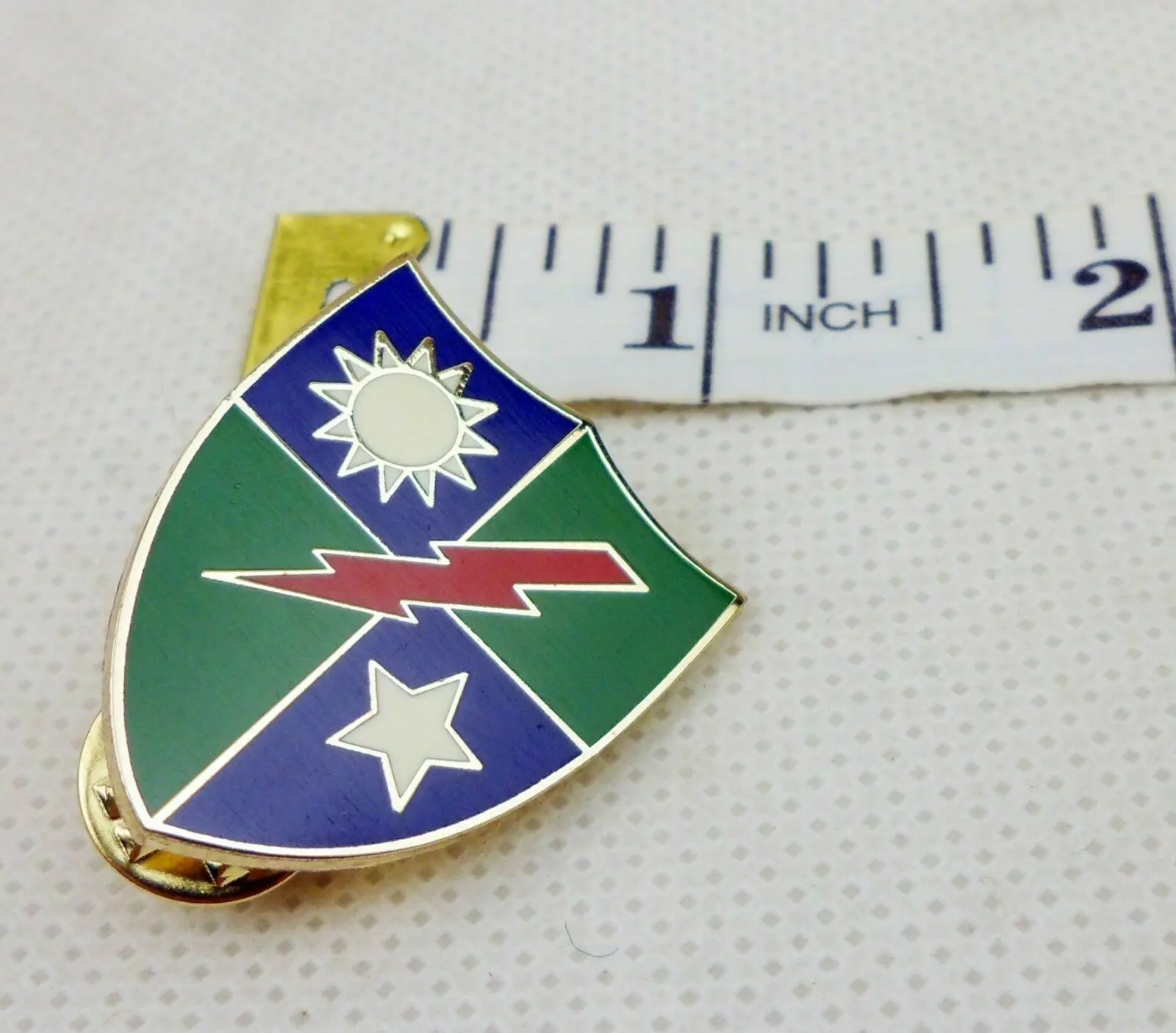 Металлический значок военной команды США 75 рейнджера военный магазин| |