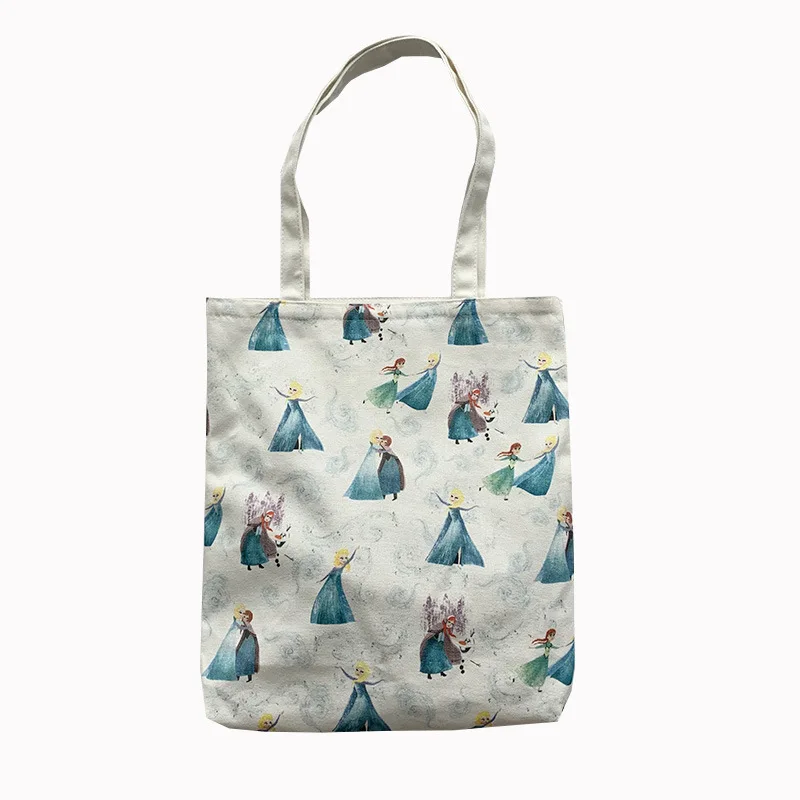 

Women Canvas Shoulder Shopper Bags Eco Shopping Bag Cartoon Print Cotton Cloth Big Tote Bags for Woman 2021 Fashion Handbags
