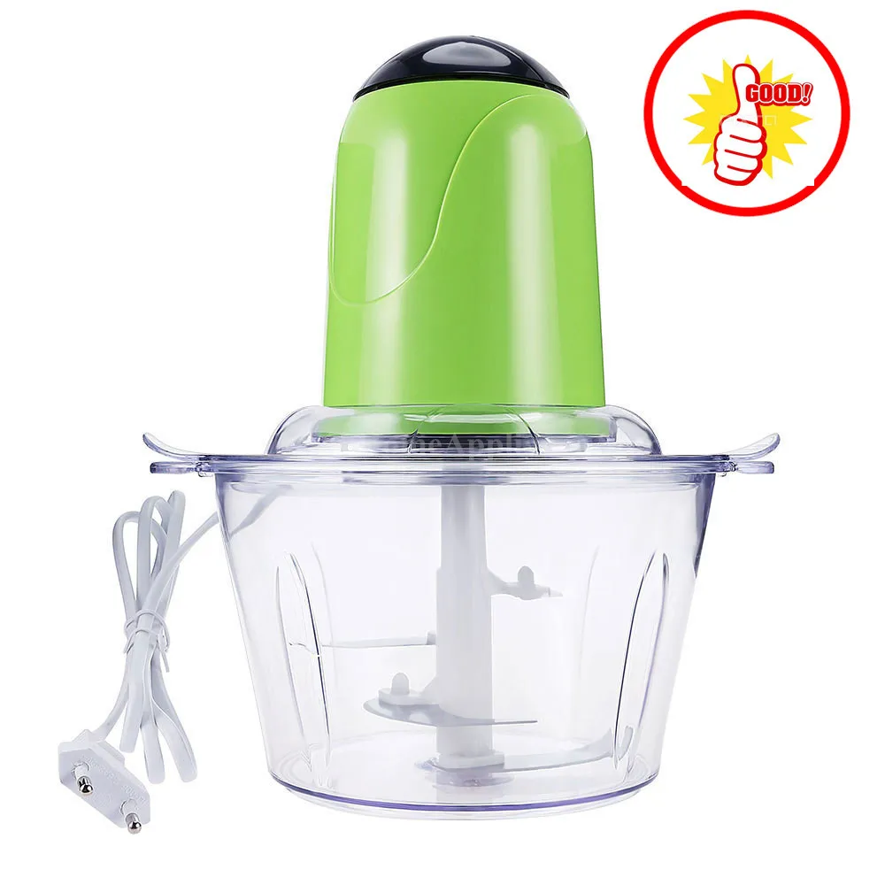 Электрический измельчитель мощная Мясорубка из нержавеющей стали