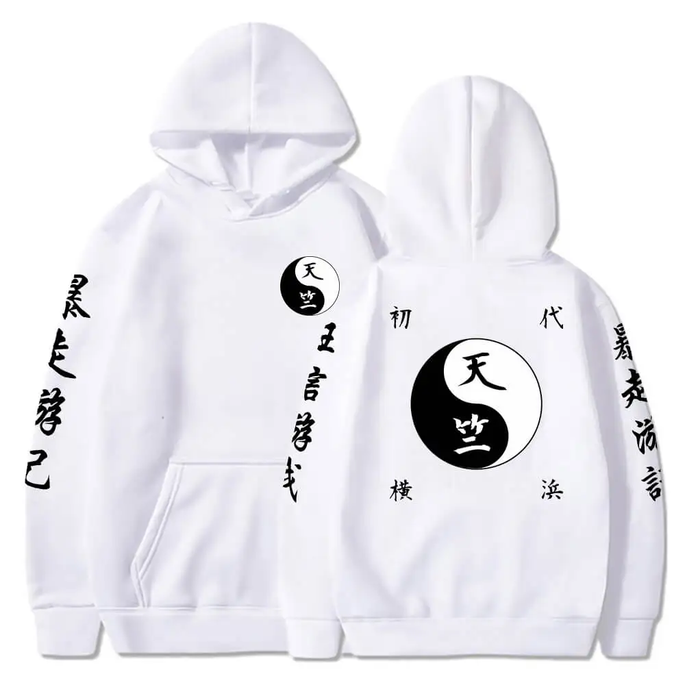 

Anime Tokyo Revengers Cosplay Hoodie Tenjiku Gang Costume Sweatshirts Tops Loose Casual Pullover Sudadera Felpa Moletom