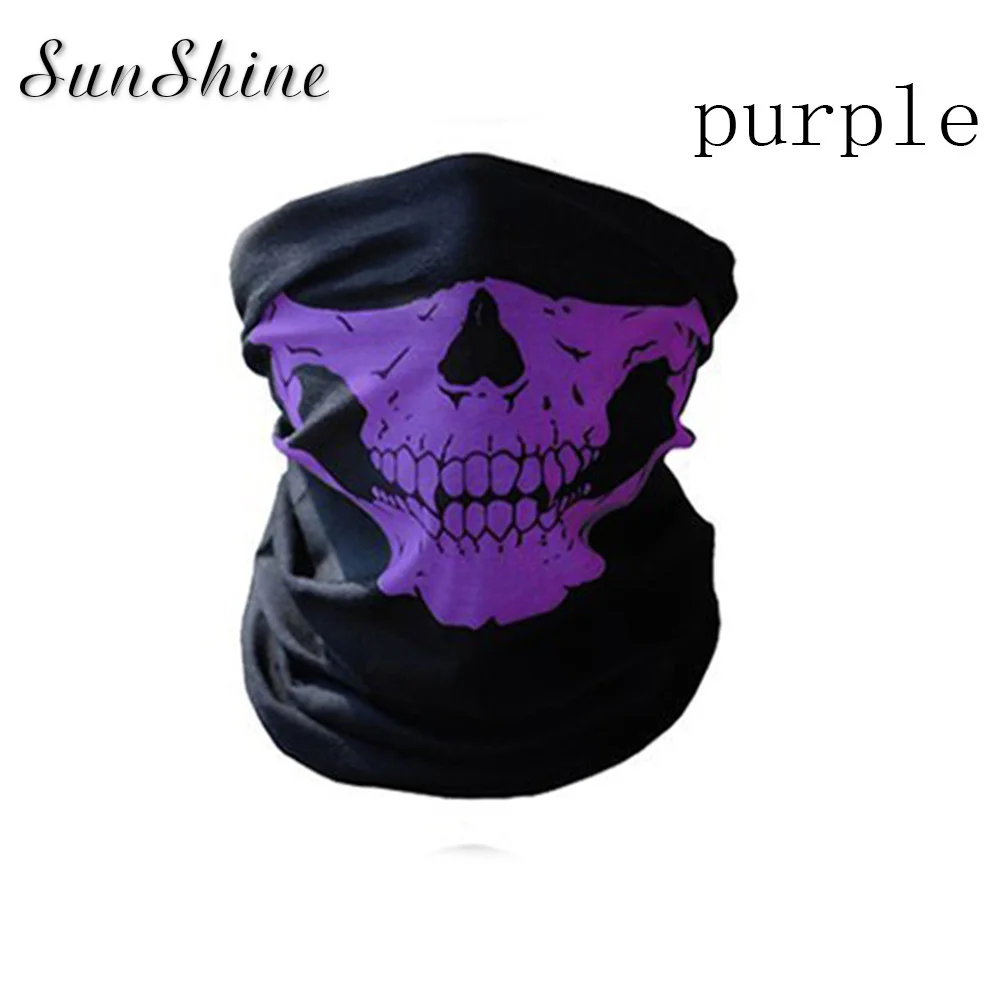 Новый стиль забавные шали велосипедная Лыжная маска с черепом призрак шарф