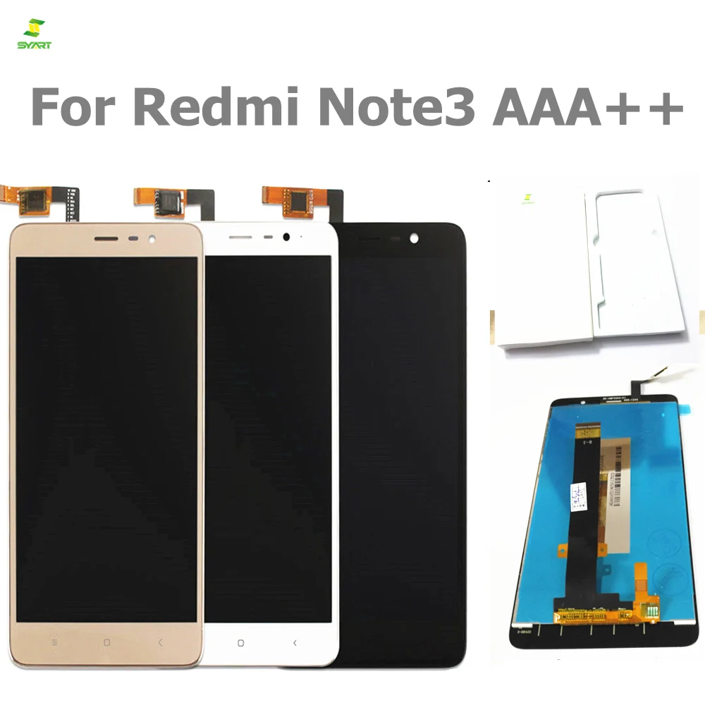 ЖК-дисплей для Xiaomi Redmi Note 4 4x сенсорный экран 5 дюйма дигитайзер в сборе замена |