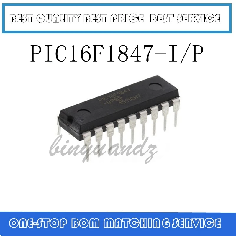 

20PCS PIC16F1847 PIC16F1847-I/P DIP-8 New original