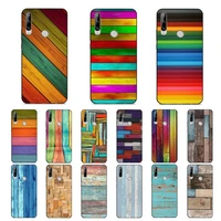 maiyaca wood textures phone case for huawei y 6 9 7 5 8s prime 2019 2018 enjoy 7 plus