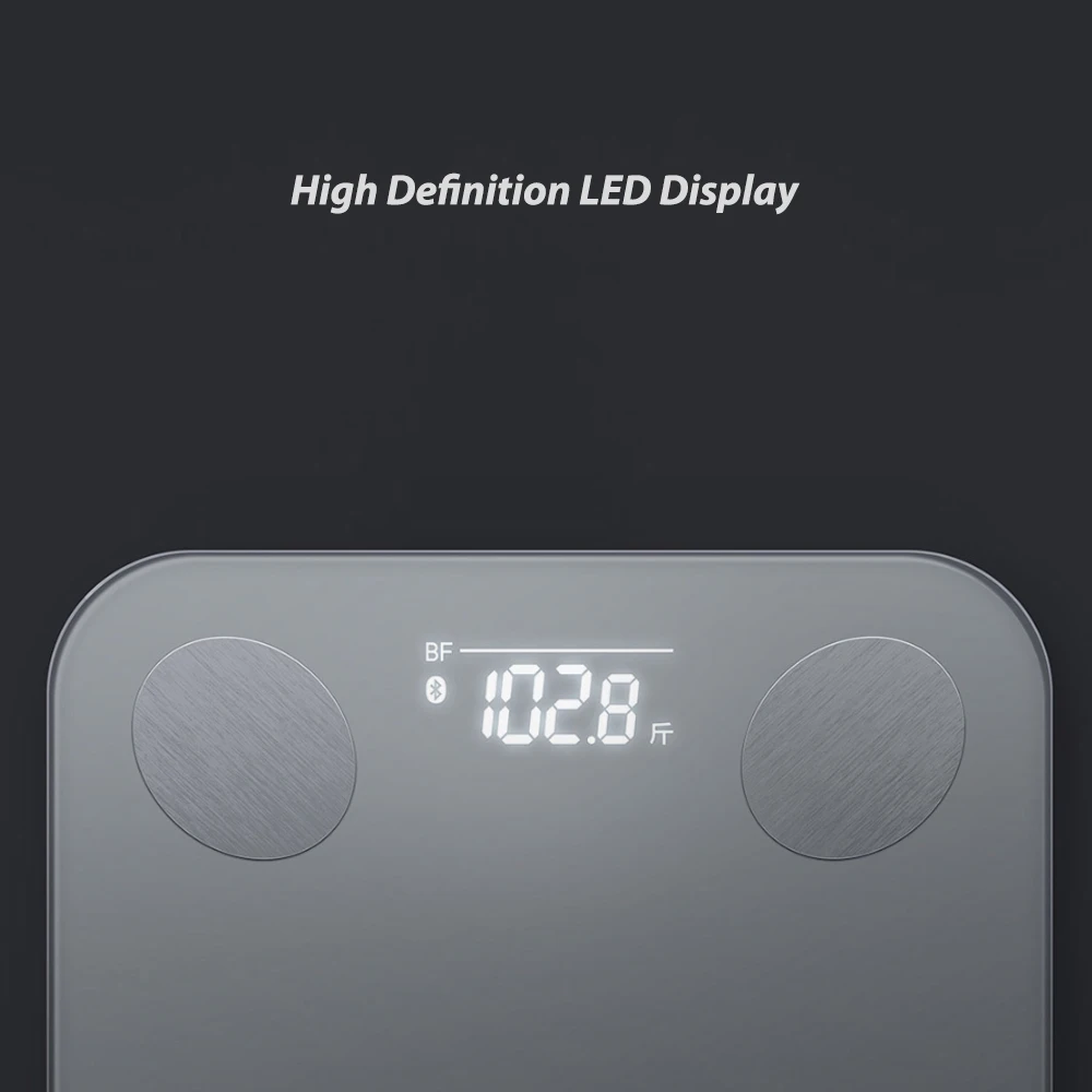 YUNMAI Mini 2 Smart Body Scale Balance Fat Weight Scales mijia APP Control LED Digital Display Pad BMR Test for xiaomi | Электроника
