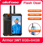 Ulefone Power 3WT IP68 прочный смартфон Android 9,0 5,7 