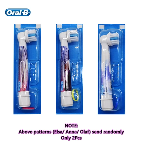 Сменные насадки для зубной щетки Oral B, детские головки из мягкой щетины, круглая электрическая зубная щетка , уход за полостью рта, 4 шт./упак .
