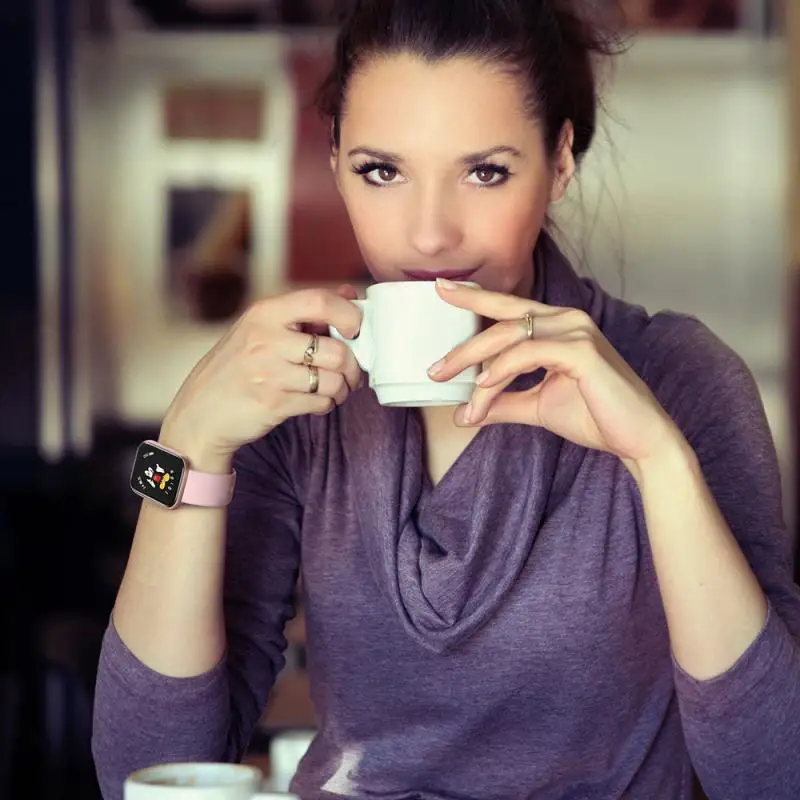 new m8v smart watch portable fashionable multi functional universal compatible color screen waterproof pedometer wearable device free global shipping