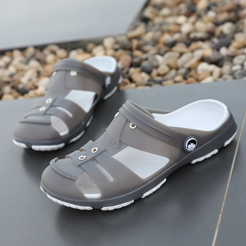 Оригинальные новые садовые Вьетнамки водонепроницаемая обувь мужские теннисные