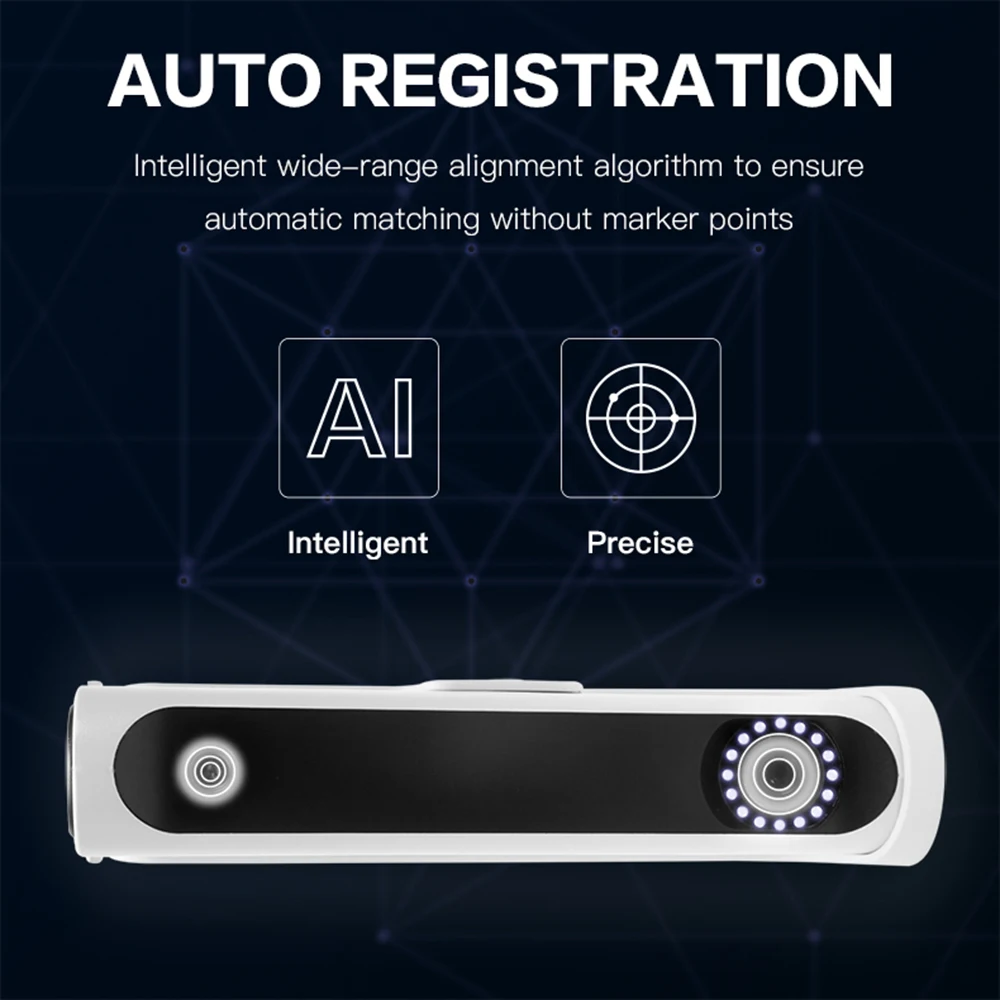 

Creality CR-Scan 01 3D Scanner High Precision Automatic Matching Upgraded Combo 3D Printer Industrial Kit Support OBJ/STL Output