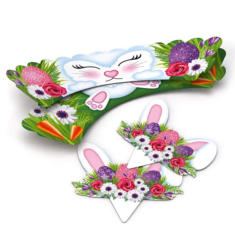 12 шт. декоративные топперы в виде кролика|Товары для украшения тортов| |