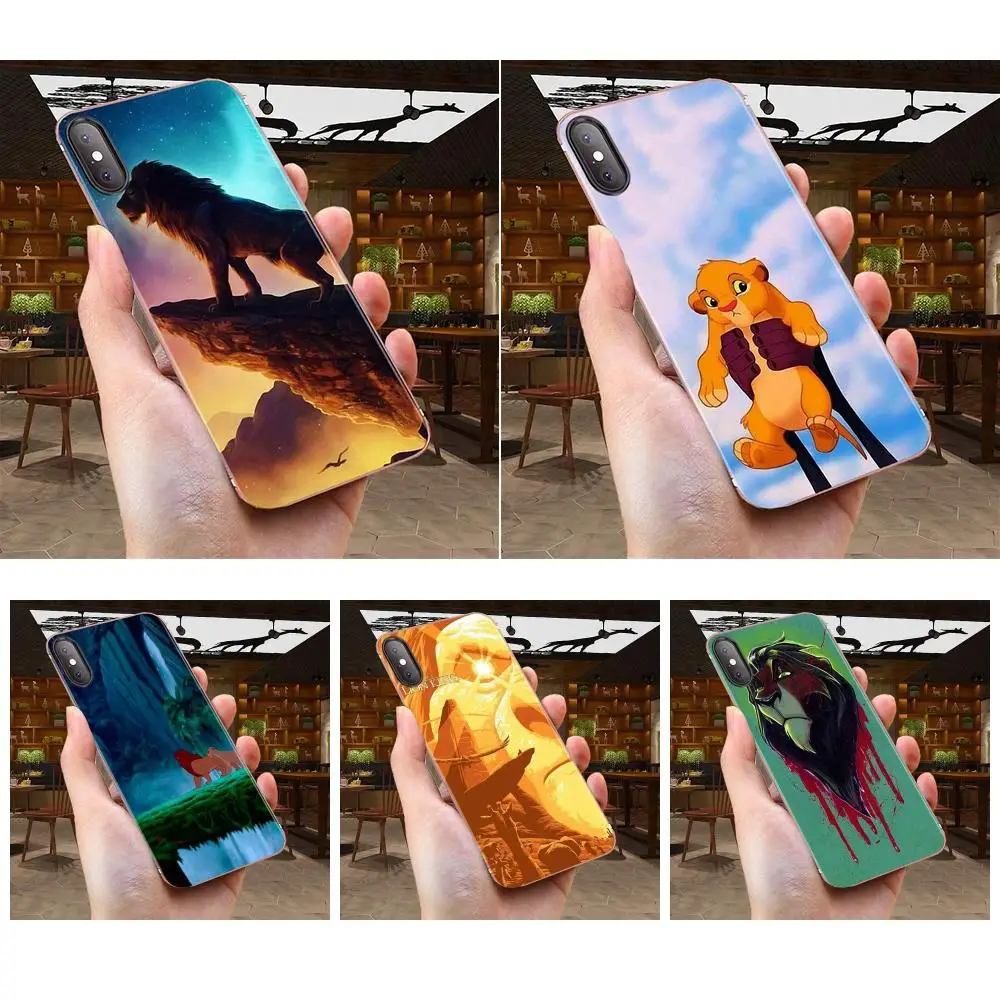 Мягкий чехол для Huawei Honor 5C 5X 6A 6X 7 7A 7X 8 8A 8S 8X 9 10 30 Lite Pro Y6 II Y7 Y9 Prime 2019 &quotКороль Лев&quot