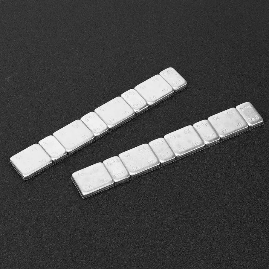 

Tire Balancing Wheel Weights Stick-On Adhesive Strips Stick Auto Repair Parts Wheel Balance Sticker Auto Parts Car Repair Tool