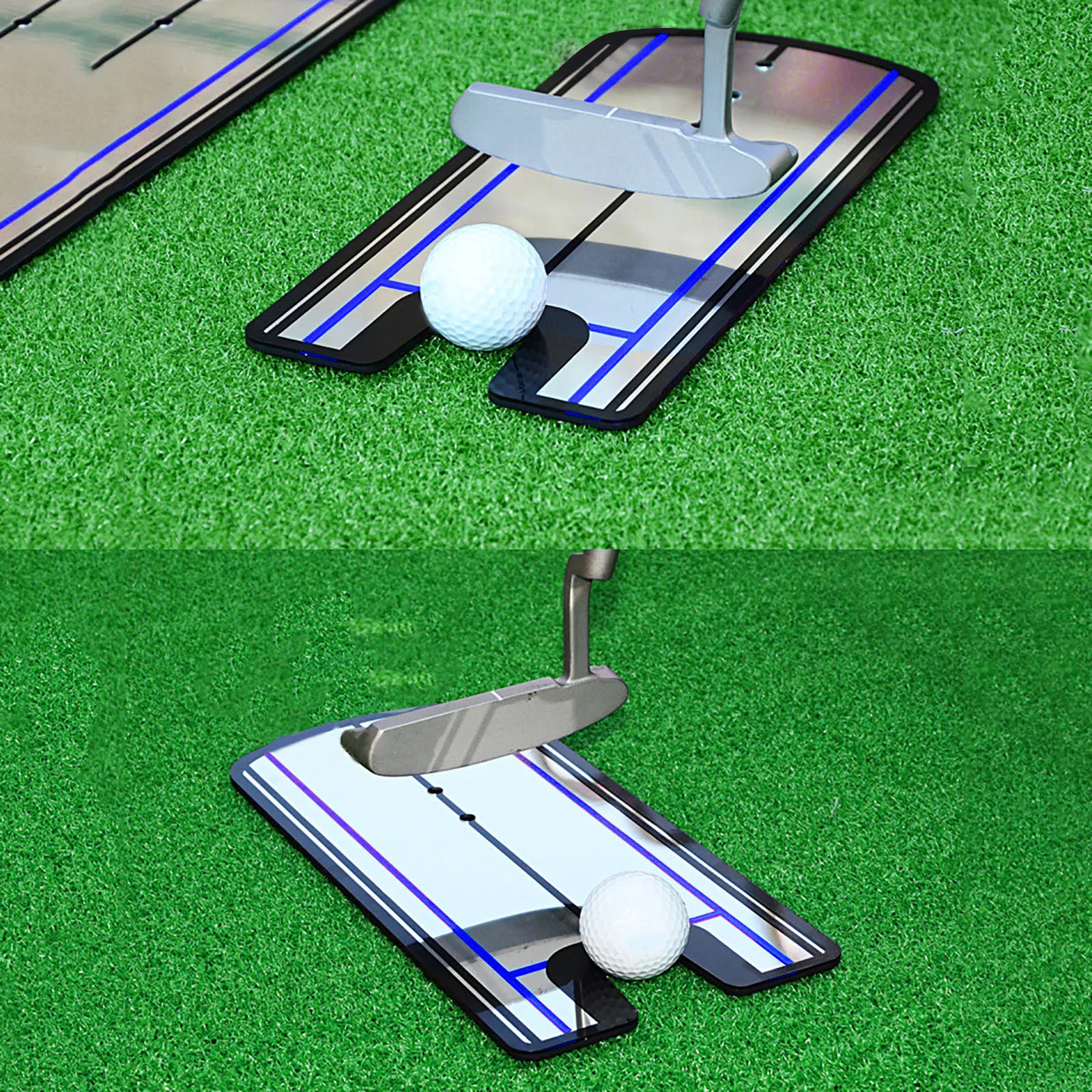 

Golf Putting Posture Correction Mirror Action Corrector Golf Putting Trainer Eye Line Swing Trainer Eye Line Golf Accessories#40