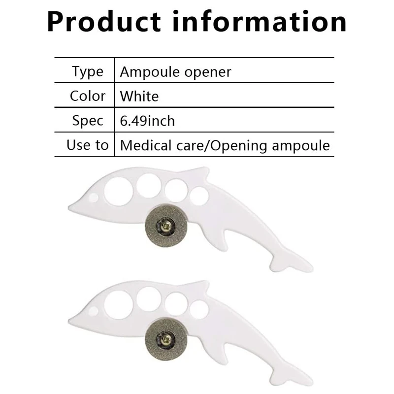 2PCS Ampoule Opener Device Fish Shape Glass Bottle Ampule Breakers Cutting | Дом и сад