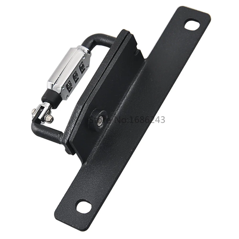 Замок для мотоциклетного шлема жесткий 3-значный строительный замок подвесной