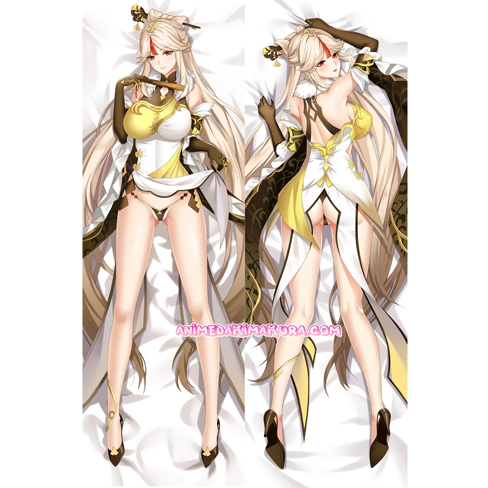 

Genshin Impact Ningguang Anime Girl Dakimakura Hugging Body Pillow Case Cover