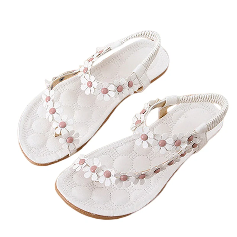 

Summer Women Sandals Fashion Bohemia Women Shoes Flower Sandalias Femininas Casual Thong Flats Shoes For Women