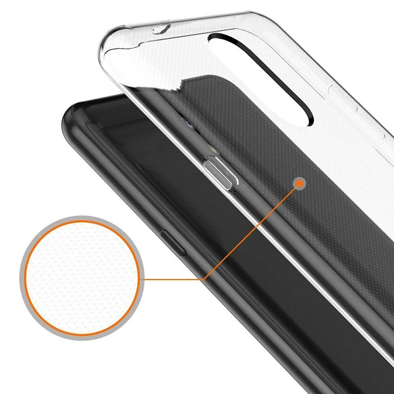 Высококачественный мягкий ТПУ прозрачный чехол для телефона LG G7 Q Stylus Plus Alpha ThinQ