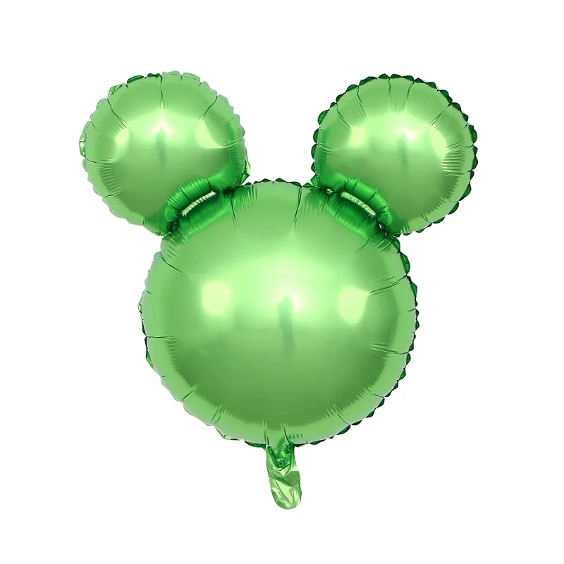 12 2 шт. 24 дюйма Микки Алюминий Фольга надувные шары Mickey Minnie головка гелий Globos Baby Shower на тему дня рождения вечерние декоративный воздушный шар - Цвет: 12