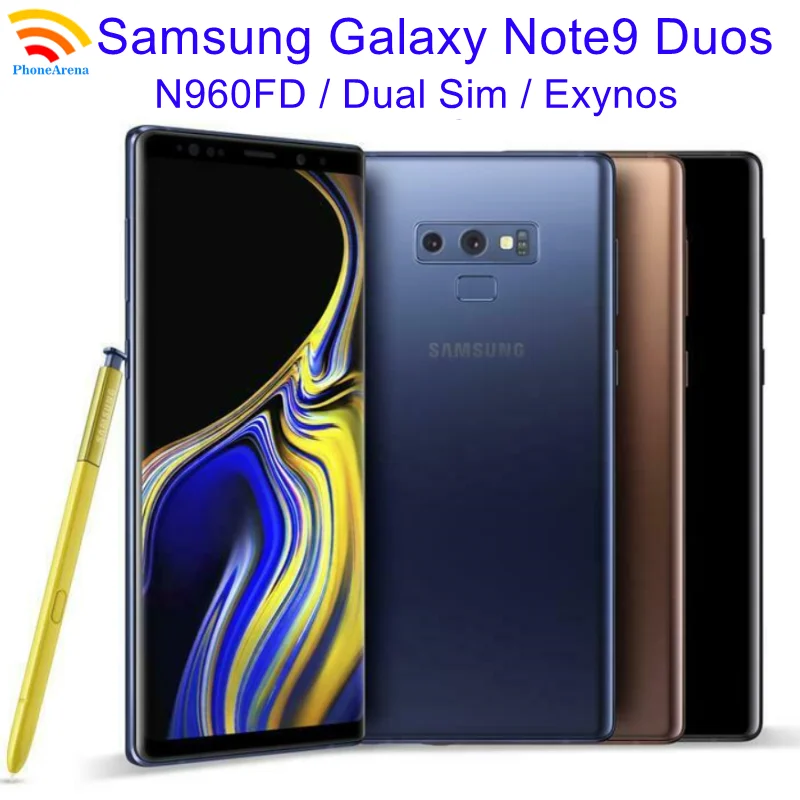 Мобильный телефон Samsung Galaxy Note9 Note 9 Duos N960FD двойная Sim-карта глобальная версия 6 4