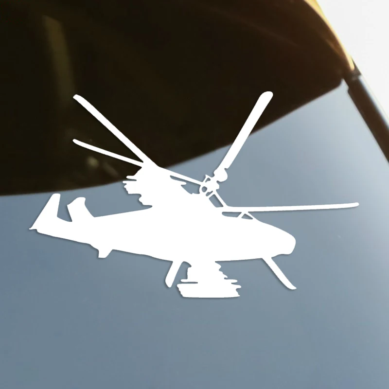 

S61065 # Die-Cut Vinyl Decal Helicopter K-52 Car Sticker Waterproof Auto Decors on Car Body Bumper Rear Window