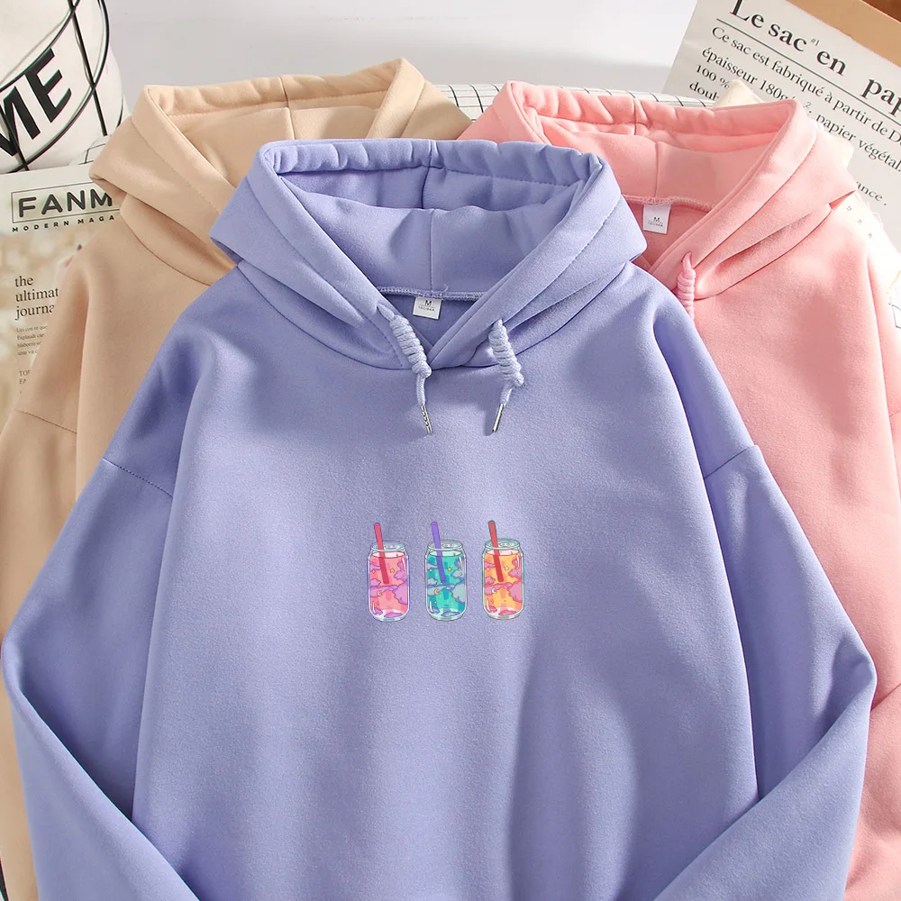 Cartoon Hoodie Women Oversize Clothes Harajuku Hoodie Best Friend Sweatshirt Casual Pullover Tracksuit Cute Sweetshirt for Girls