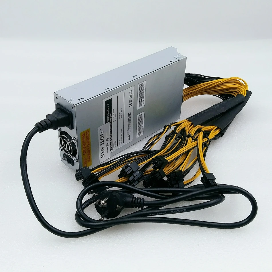 Блок питания ZEC BTC LTC BCH для майнинга 2500 Вт PSU Antminer S9 S9j S9k L3 Z9 Z11 Z11e B7 Z1 + A9 Ebit E9i E10.2 E110.3