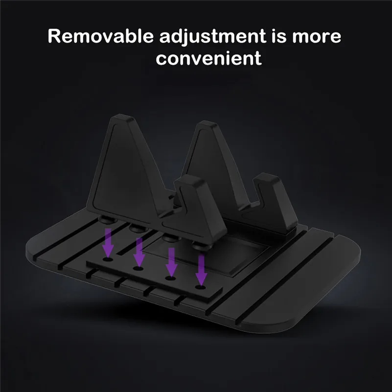 Silicone Car Phone Holder Mobile Stand Compatible With All Size Smart Devices Universal Smartphone | Мобильные телефоны и