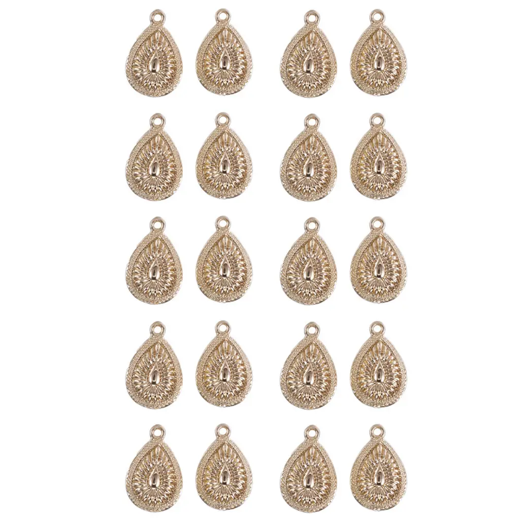 

10 Pairs Alloy Ear Studs With Loop Earrings Components DIY Jewelry Findings