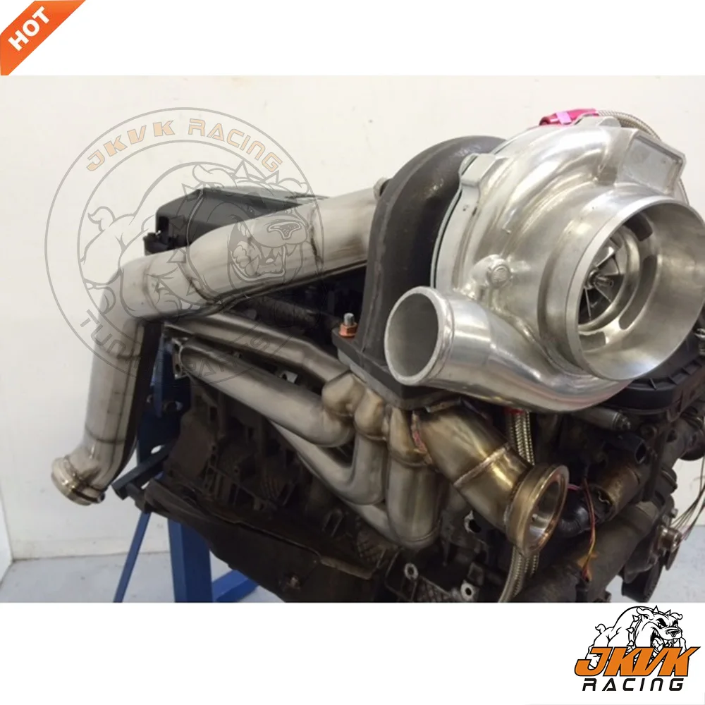Турбонагнетатель равной длины JKVK RACING 3 0 мм подходит для E36 T4 верхнее крепление