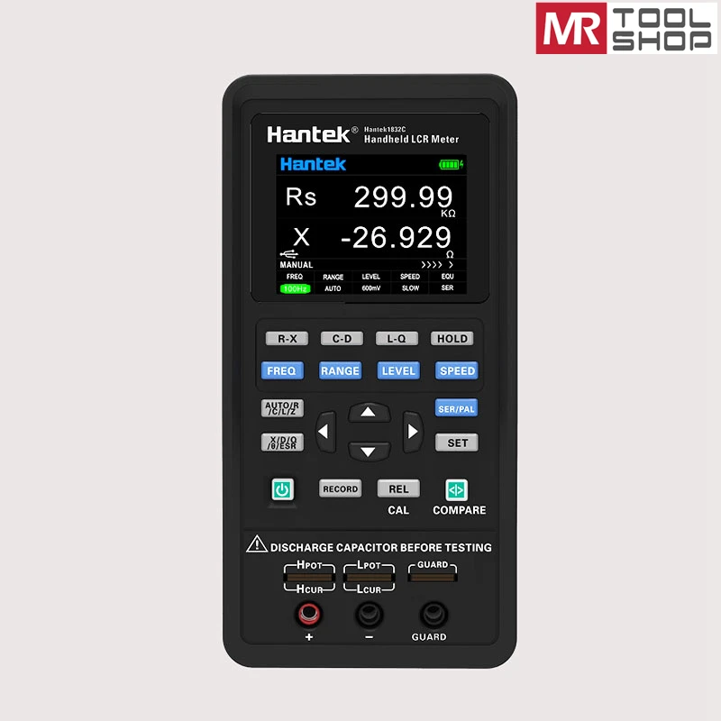 Hantek Digital ручной измеритель иммитанса hantek1832C /1833C портативный фотоизмерительный