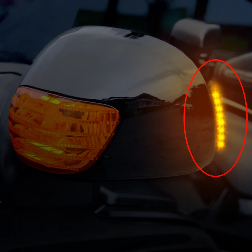 Светодиодный зеркальный светильник чехол для мотоцикла Honda GOLDWING GL1800 подушка