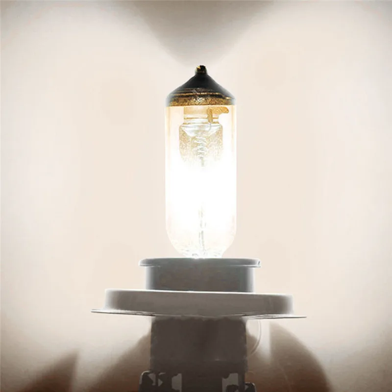 4x55 Вт 6000 К лампы для фар белые с эффектом галогенной H7 лампочка 12 В автомобильные