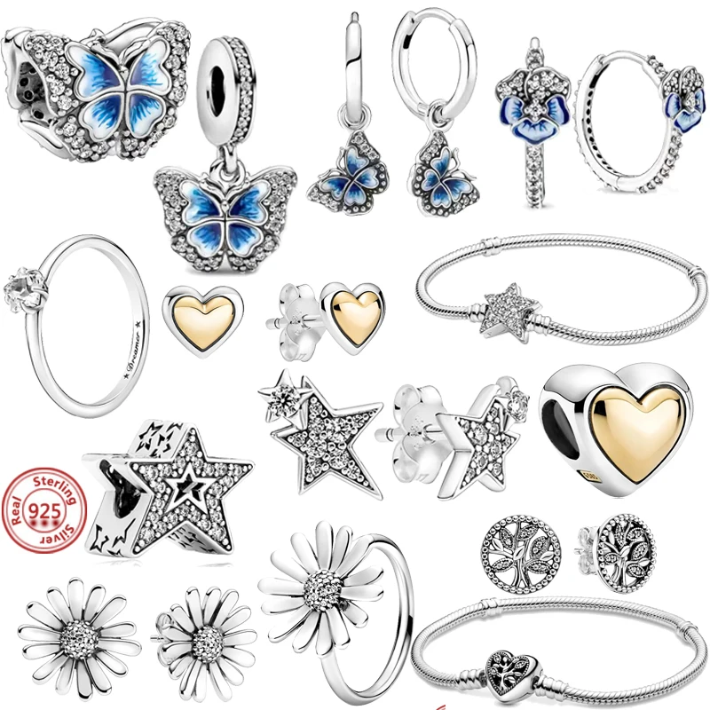 Женское ожерелье и браслет «семейное дерево» из серебра 925 пробы