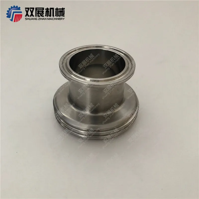 Гигиенический тройной зажим DIN11851 на 1 5 дюйма адаптер с наружной резьбой x TC