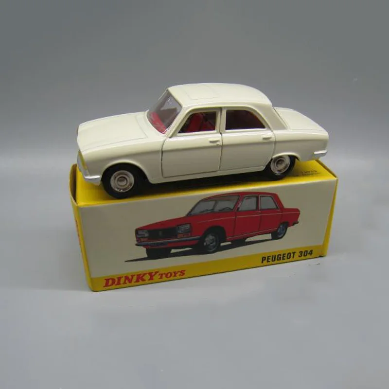 Коллекция игрушечных моделей автомобилей Dinky Toy 1/43 PEUGEOT 1428 седан литой под