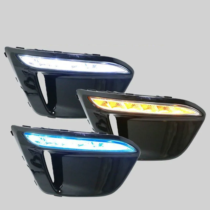 

For KIA RIO X-Line 2018 2019 LED DRL headlight headlights daytime running lights fog lights fog light foglights Russian version
