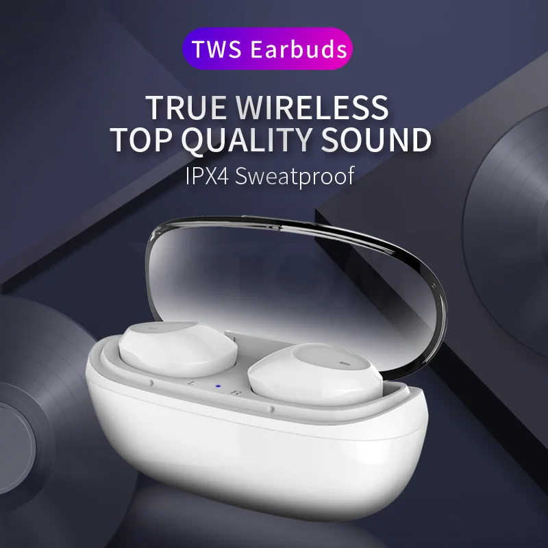 Touch Key Smallest Bass Mini True Wireless Bluetooth 5.0 Headphones Earphone TWS HD Stereo Earbuds For xiaomi iphone huawei