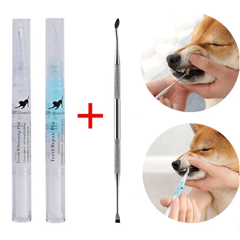 Набор для чистки зубов собак и кошек| |