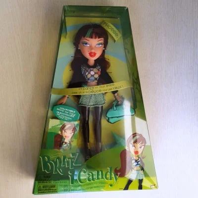 Модная фигурка Bratz Bratzillaz, кукла, несколько вариантов, лучший подарок для ребенка, 1 шт - Цвет: Светло-зеленый
