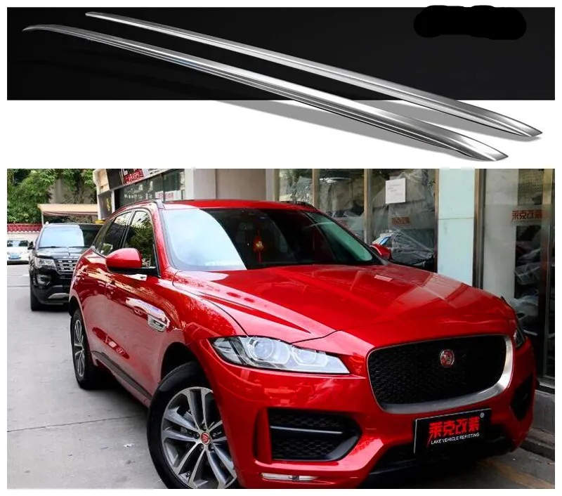 

Для Jaguar F-PACE 2016 2017 2018 высококачественные автомобильные багажники из алюминиевого сплава