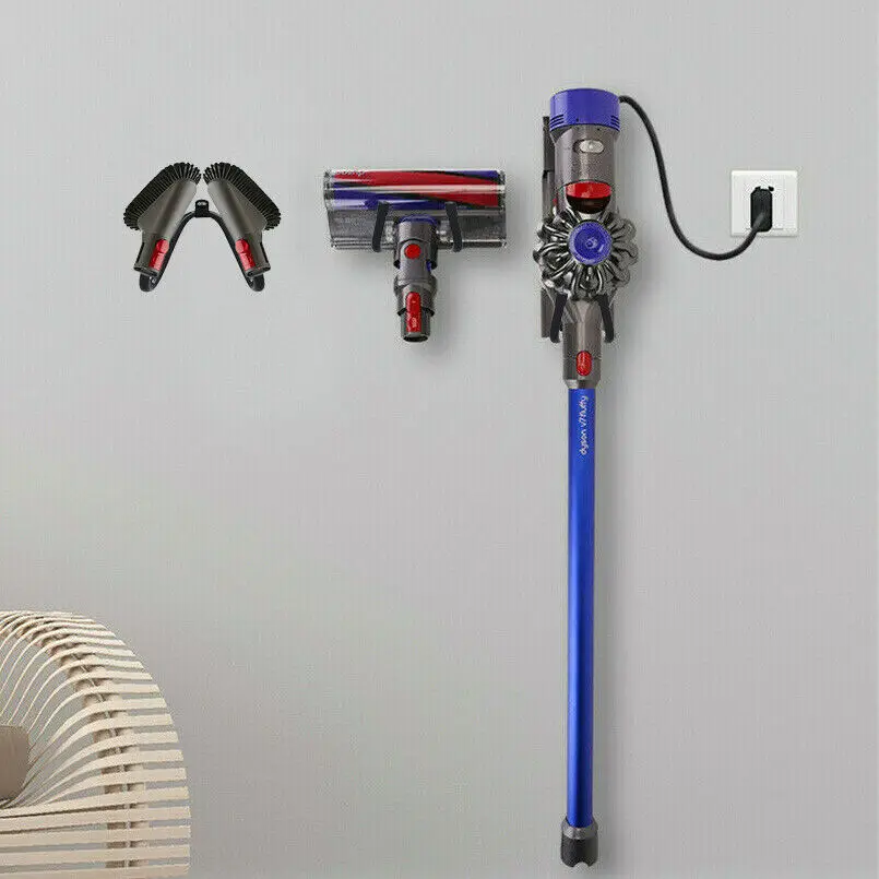 Настенная подставка для беспроводного пылесоса Dyson V6 V7 V8 V9 V10 | Дом и сад