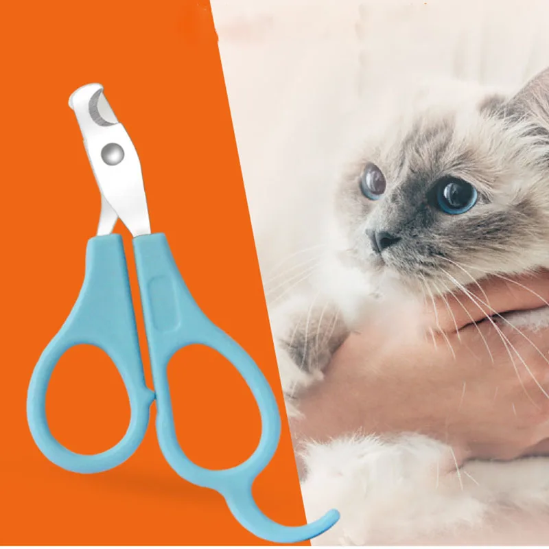 Кошка машинки для стрижки ногтей котенка ножницы Нержавеющая сталь экономии